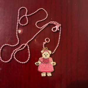 Authentic Boyd’s Bears necklace.
